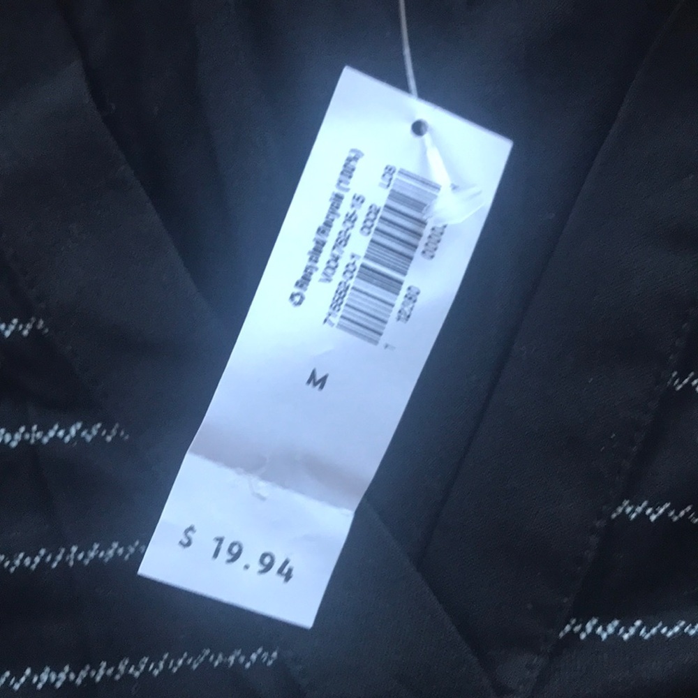 Old Navy Striped Top (Black / White) - Picture 8 of 11